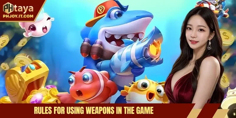 Rules for using weapons in the game