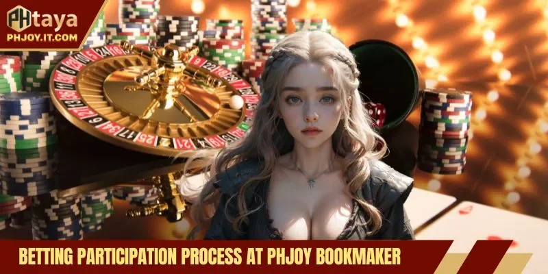 Betting participation process at Phjoy bookmaker