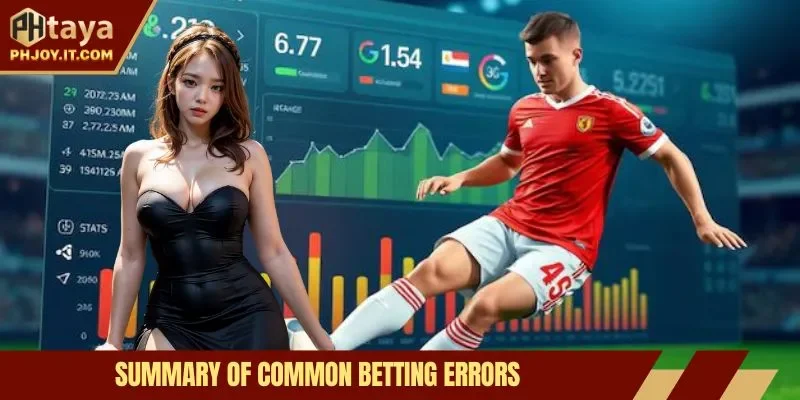 Summary of common betting errors