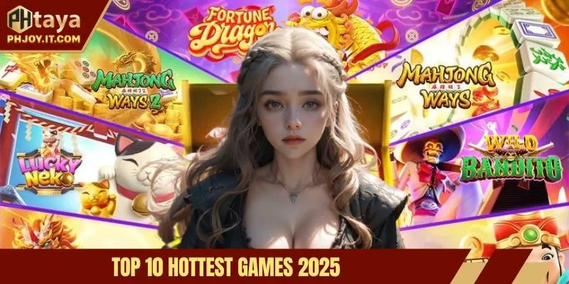 Top 10 hottest games 2025