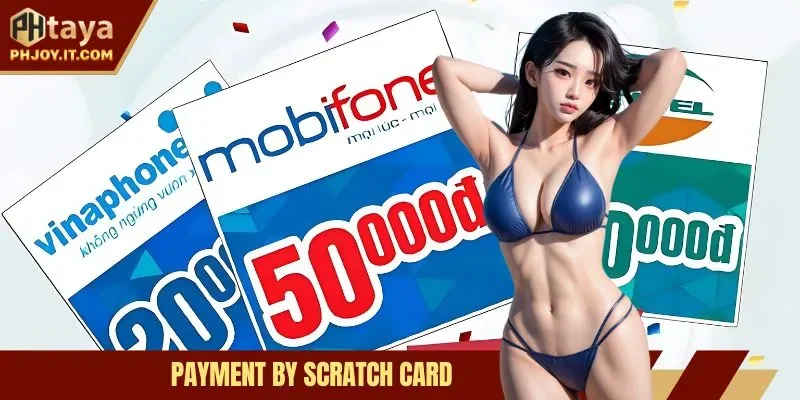 Payment by scratch card